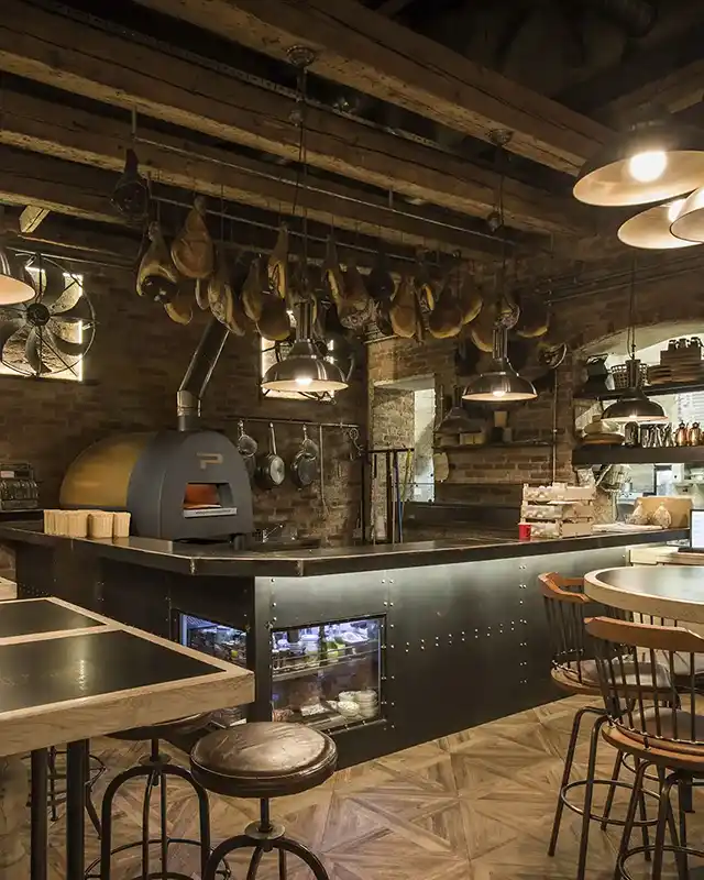 Gastronomia con forno Pavesi personalizzato