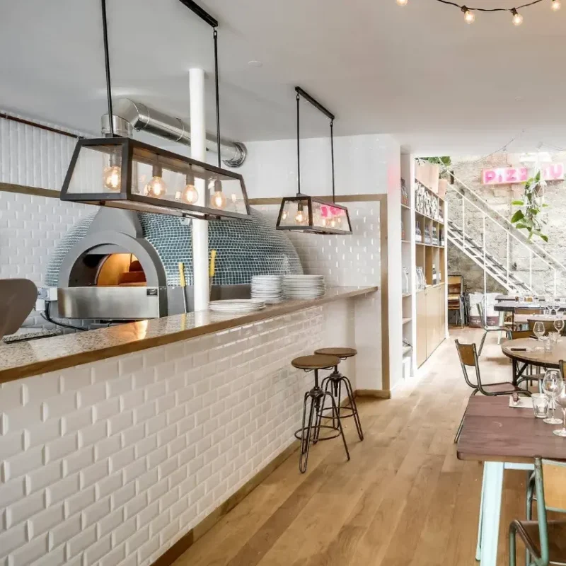 Forno pavesi professionale installato in ristorante